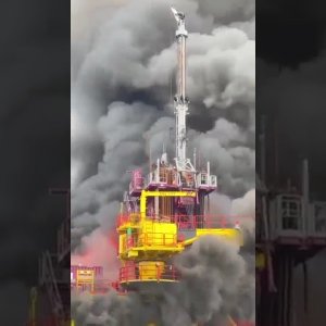 Vietnam Song Doc Platformu'nda Kuyu Terki Sırasında Çıkan Yangın – 21 Mayıs 2025